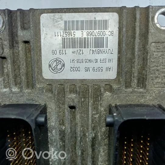 Fiat 500 Calculateur moteur ECU IAW5SF9MS