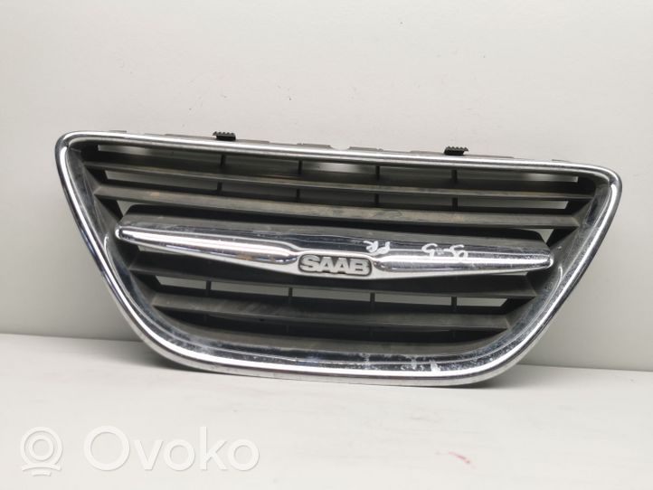 Saab 9-5 Grille calandre supérieure de pare-chocs avant 5142823