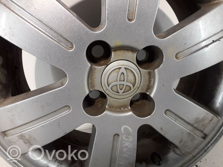 Toyota Corolla E120 E130 Felgi aluminiowe R15 PZ406E0675ZC