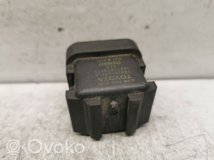 Toyota Corolla E120 E130 Przekaźnik / Modul układu ogrzewania wstępnego 2861067010