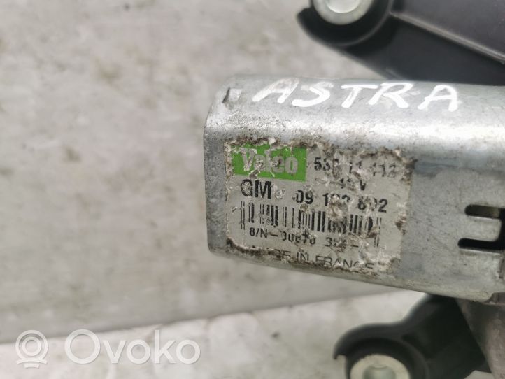 Opel Astra G Takaikkunan pyyhinmekanismi 09132802