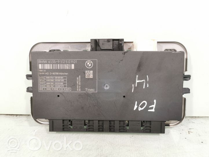 BMW 7 F01 F02 F03 F04 Module de commande de siège 80788