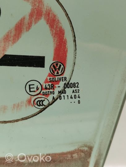 Volkswagen PASSAT B7 Szyba drzwi przednich 43R00082