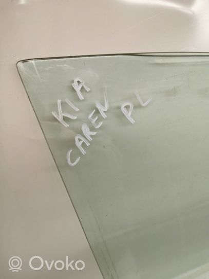 KIA Carens I Front door window glass four-door 43R00107