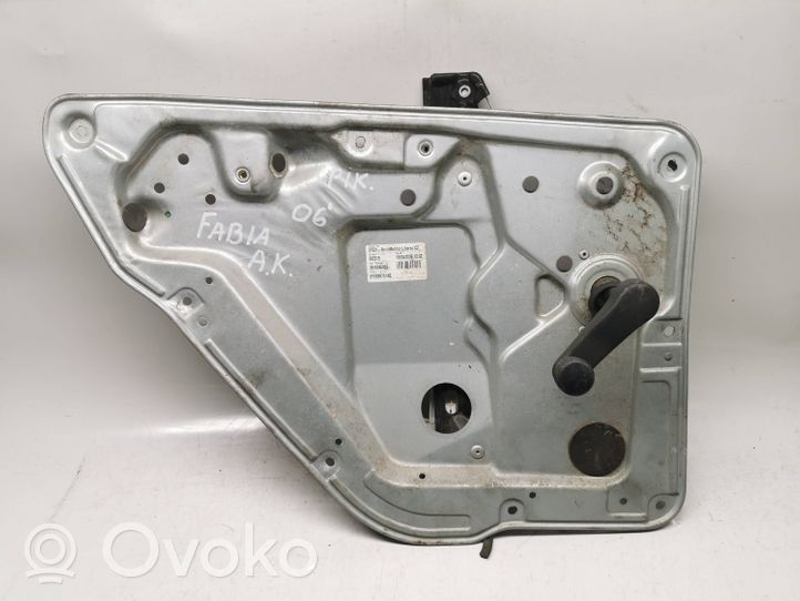 Skoda Fabia Mk1 (6Y) Rear door manual window regulator 6Y0839751AQ