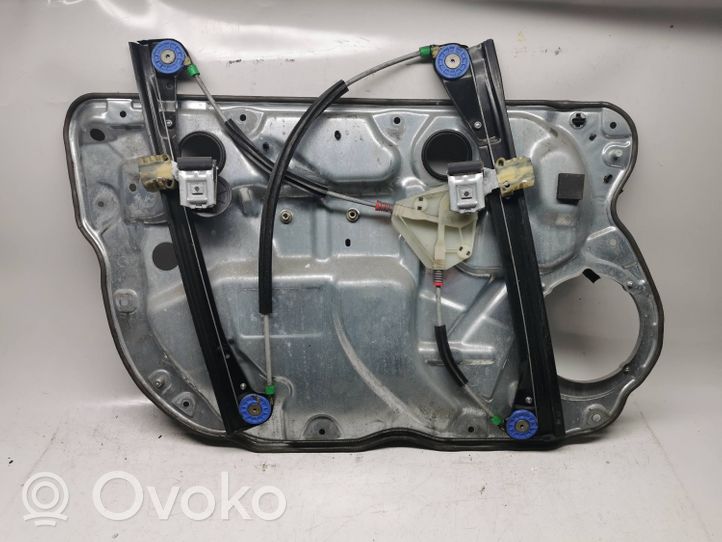 Volkswagen Polo IV 9N3 Front window lifting mechanism without motor W0Q4837402AC