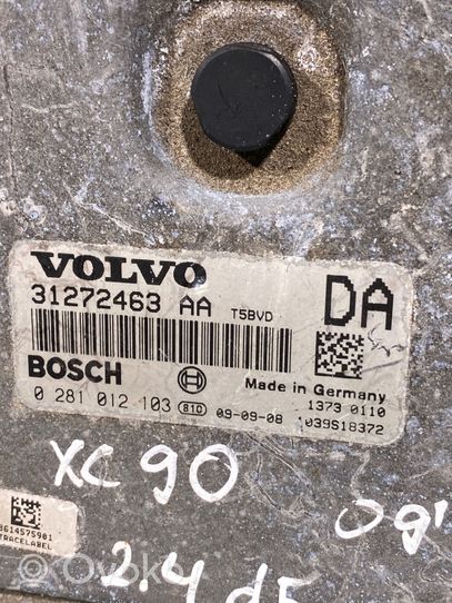 Volvo XC90 Sterownik / Moduł ECU 31272463aa