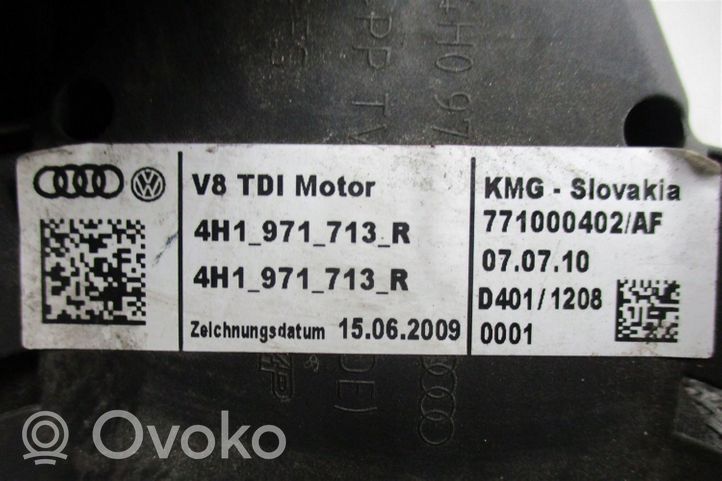 Audi A8 S8 D4 4H Variklio instaliacija 4H1971713R