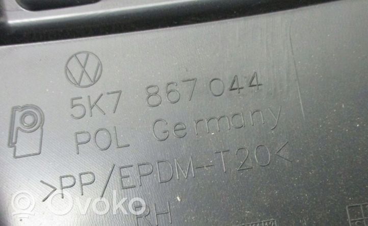 Volkswagen Golf VI Coupe-mallin takaosan koristelista 5K7867044