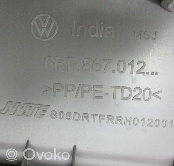 Volkswagen Vento Garniture de panneau carte de porte avant 6RF867212