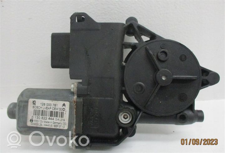 Citroen C5 Etuoven ikkunan nostomoottori 0130822444