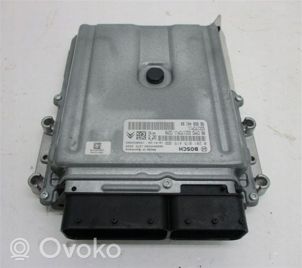 Citroen C3 Unité de commande, module ECU de moteur 0281015415