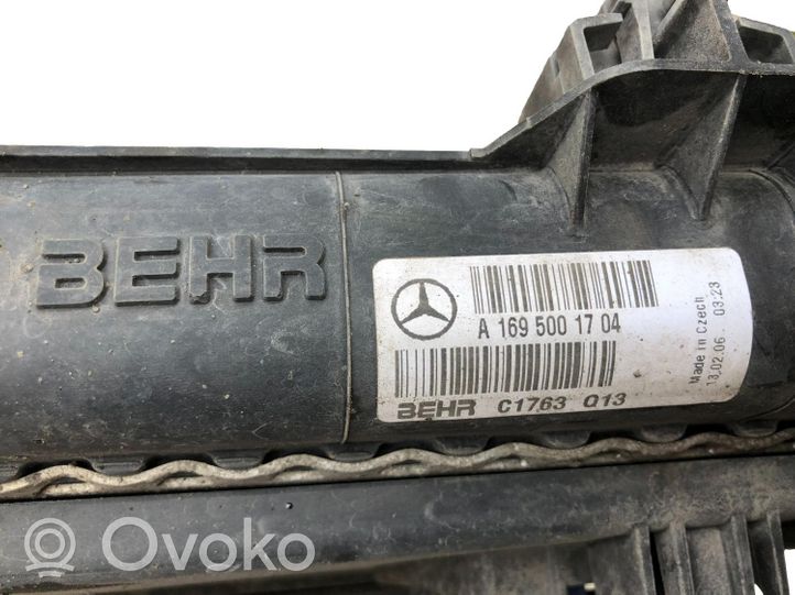 Mercedes-Benz A W169 Комплект радиатора A1695001704