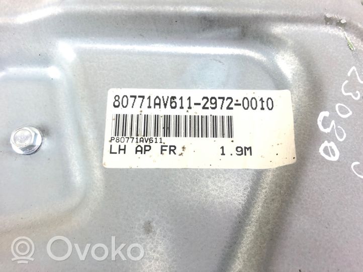 Nissan Primera Etuoven ikkunan nostin moottorilla P80771AV611