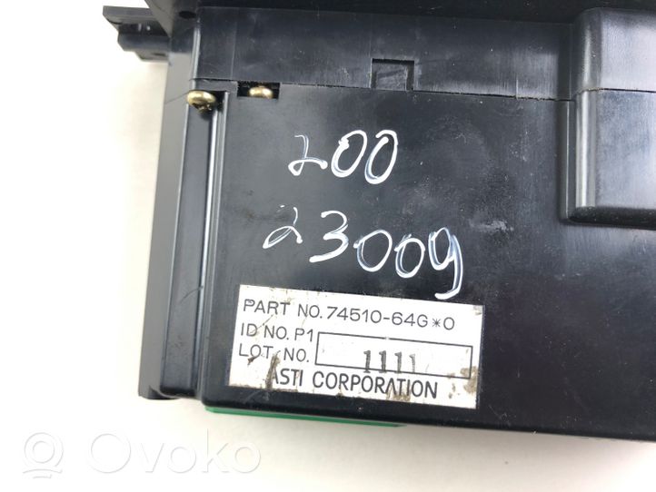 Suzuki Baleno EG Panel klimatyzacji 7451064GE0