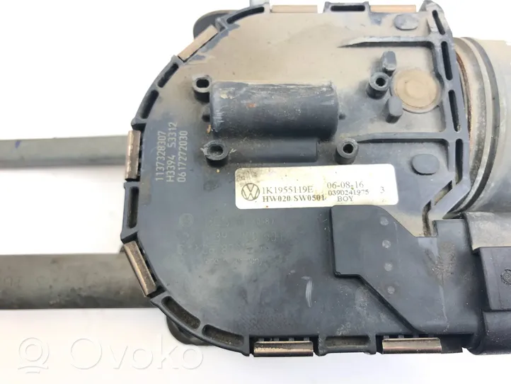 Volkswagen Golf V Mechanizm i silniczek wycieraczek szyby przedniej / czołowej 3397020884