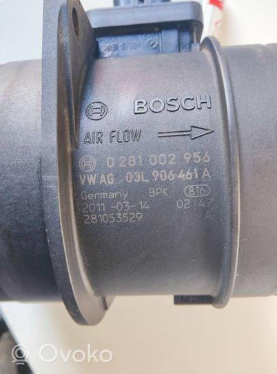 Volkswagen Touran II Mass air flow meter 03L906461A