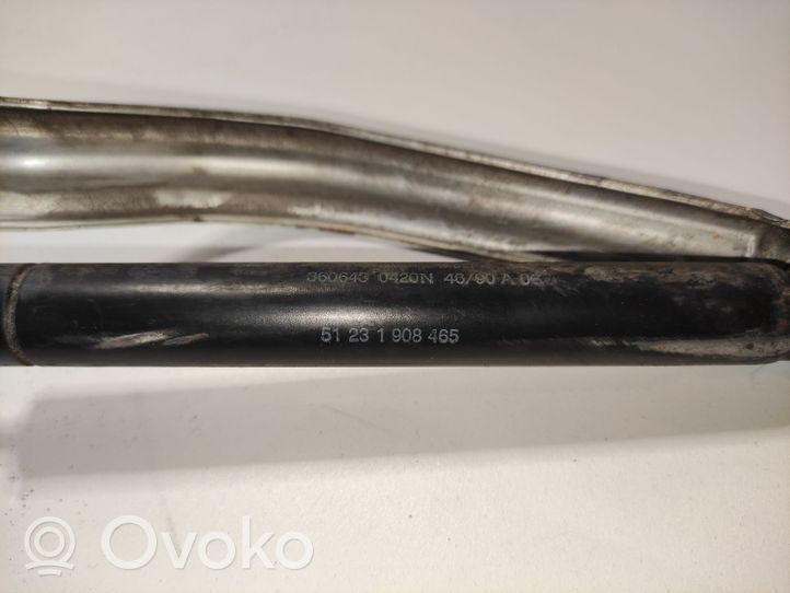 BMW 7 E32 Cerniere del vano motore/cofano 51231908465