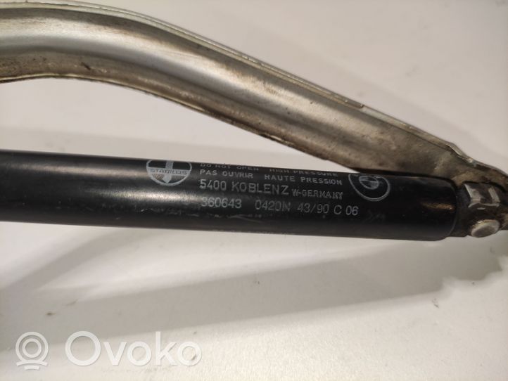 BMW 7 E32 Cerniere del vano motore/cofano 51231908465