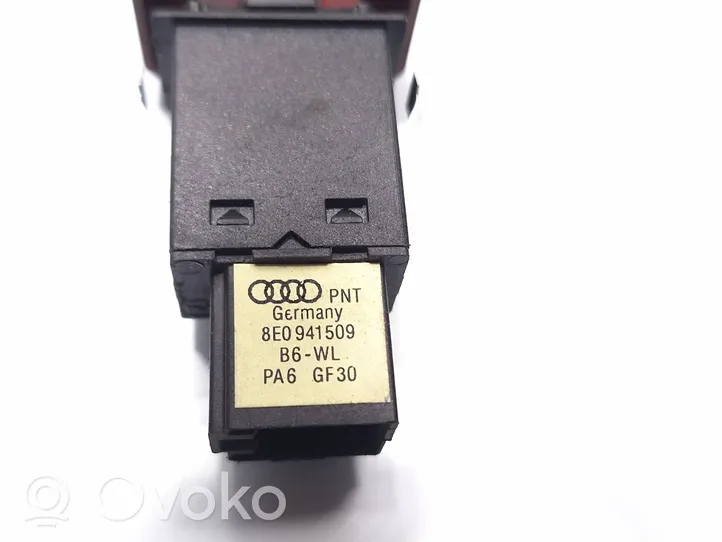 Audi A4 S4 B7 8E 8H Interruttore luci di emergenza 8e0941509