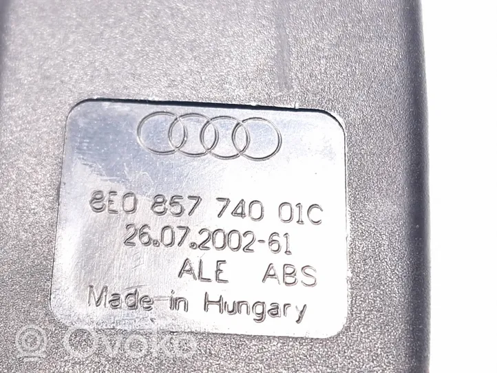 Audi A4 S4 B7 8E 8H Gurtschloss hinten 8e0857798