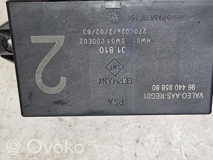 Citroen C3 Pysäköintitutkan (PCD) ohjainlaite/moduuli 9644085880