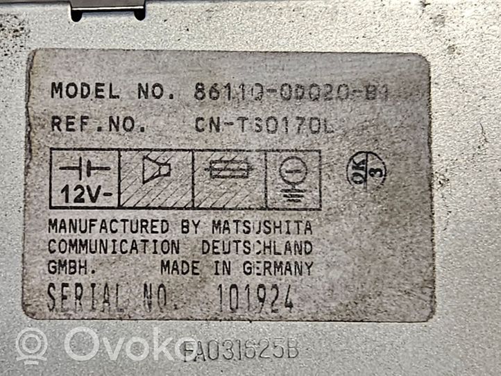 Toyota Yaris Oro kondicionieriaus/ klimato/ pečiuko valdymo blokas (salone) 554120D010