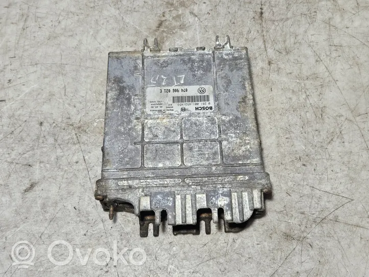 Volkswagen II LT Sterownik / Moduł ECU 074906021E