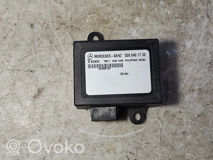 Mercedes-Benz Sprinter W901 W902 W903 W904 Ajonestolaitteen ohjainlaite/moduuli 0265451732