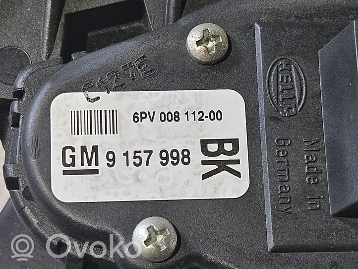 Opel Astra H Pedał gazu / przyspieszenia 9157998
