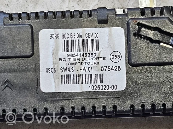 Citroen C4 I Monitori/näyttö/pieni näyttö 9654149380