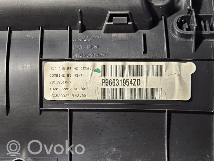 Citroen C4 I Tachimetro (quadro strumenti) P96631954ZD