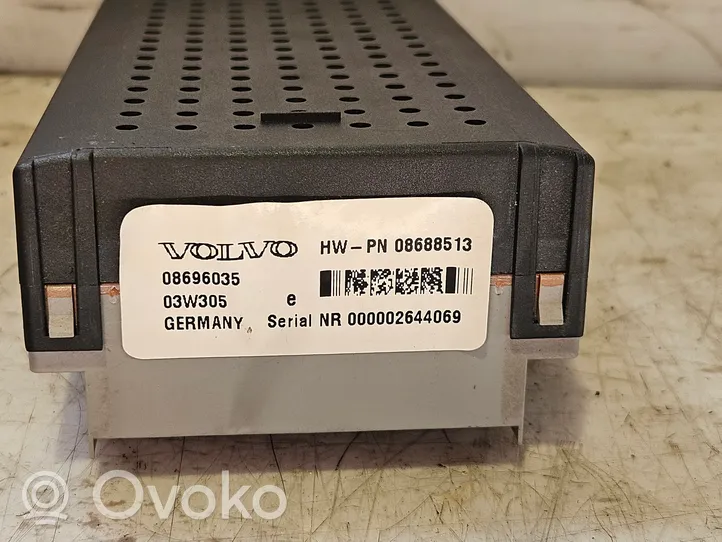 Volvo S60 Ramka / Moduł bezpieczników 08696035