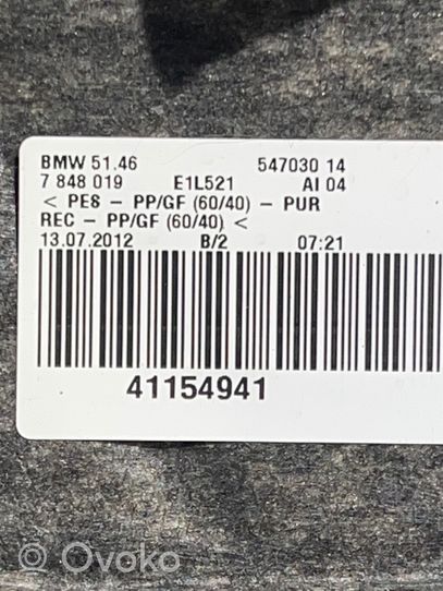 BMW 3 F30 F35 F31 Grilles/couvercle de haut-parleur arrière 54703014