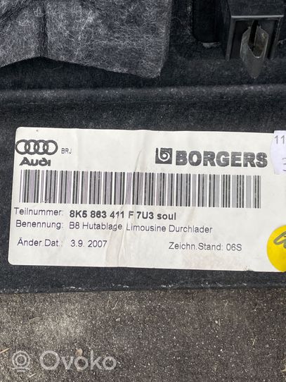 Audi A4 S4 B8 8K Półka tylna bagażnika 8K5863411F