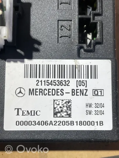 Mercedes-Benz CLS C219 Mukavuusmoduuli 2115453632