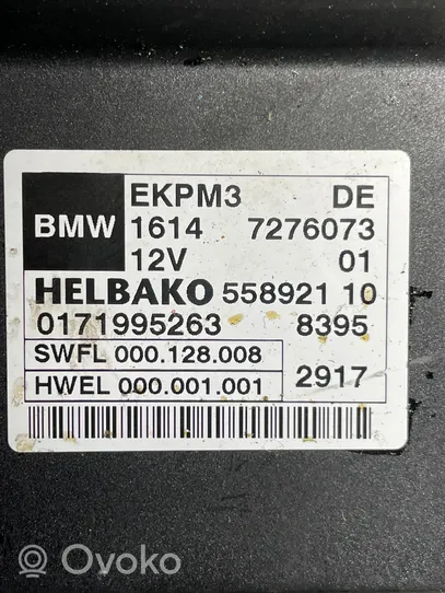 BMW 5 F10 F11 Polttoaineen ruiskutuspumpun ohjainlaite/moduuli 7276073