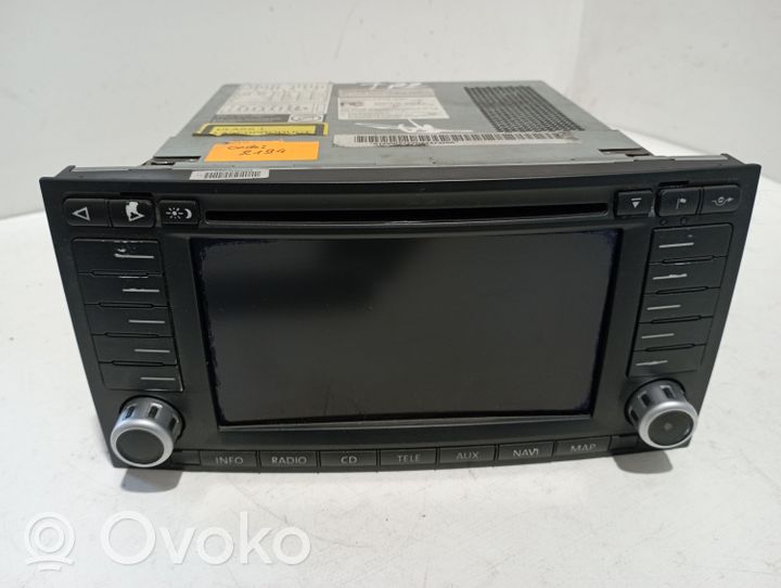 Volkswagen Touareg I Radio/CD/DVD/GPS-pääyksikkö 7612002022