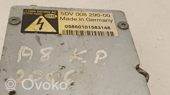 Audi A8 S8 D3 4E Module de ballast de phare Xenon 5DV00829000