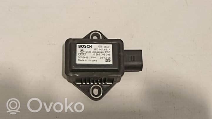 Audi A8 S8 D3 4E Czujnik przyspieszenia ESP 8E0907637A