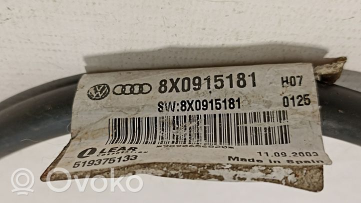 Audi A5 8T 8F Câble négatif masse batterie 8X0915181