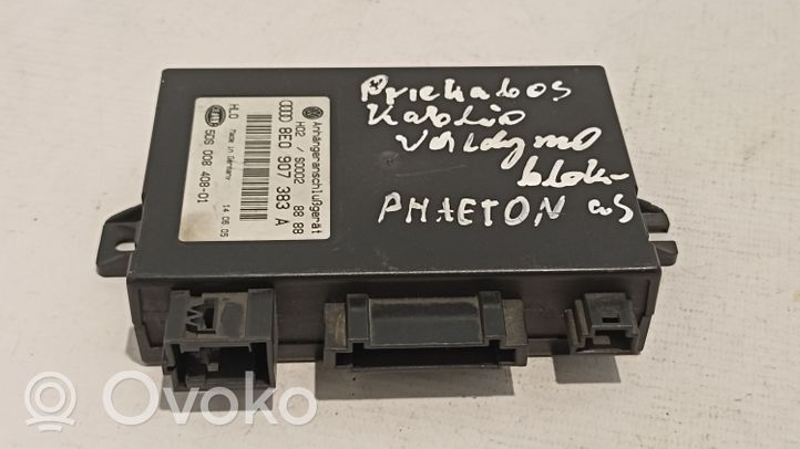 Volkswagen Phaeton Tow bar trailer control unit/module 8E0907383A