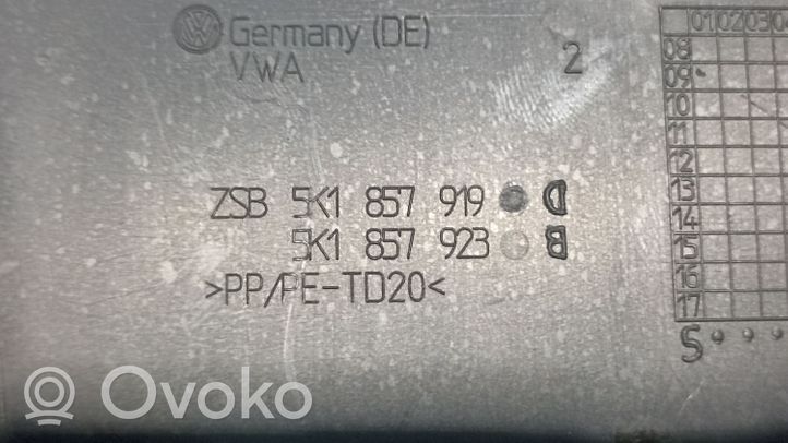 Volkswagen Golf VI Vano portaoggetti 5K1857919