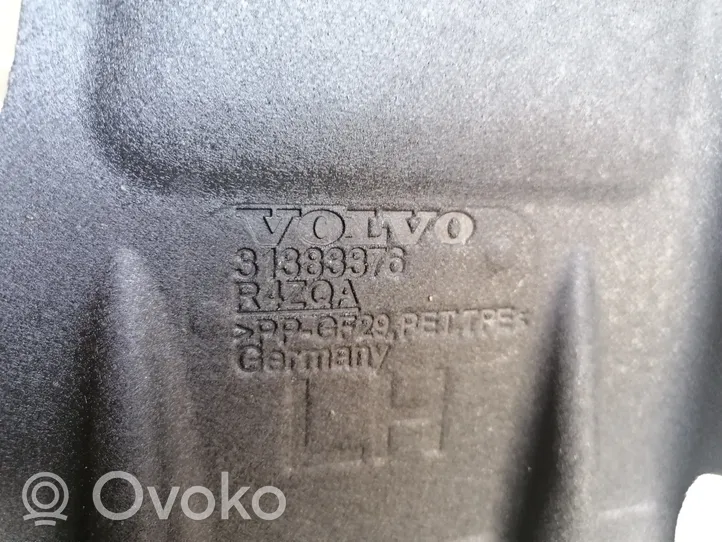 Volvo V40 Copertura/vassoio sottoscocca posteriore 31383376