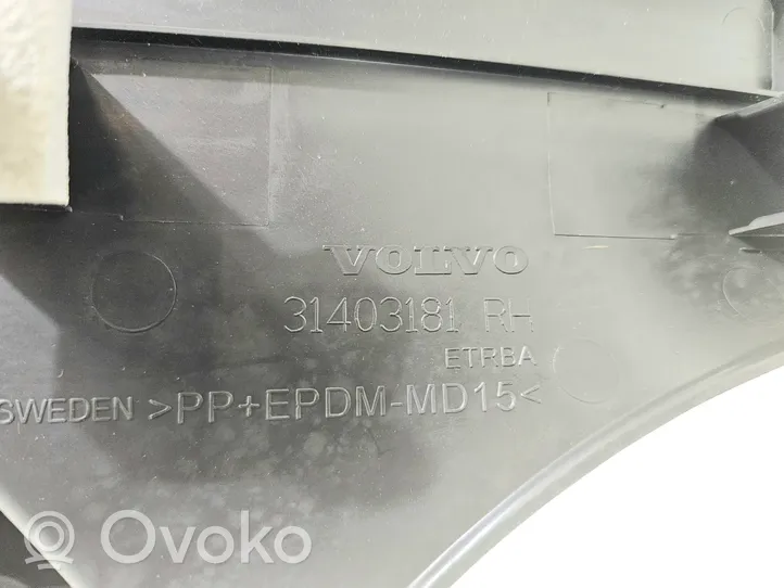 Volvo V40 Galinio slenksčio apdaila (vidinė) 31403181