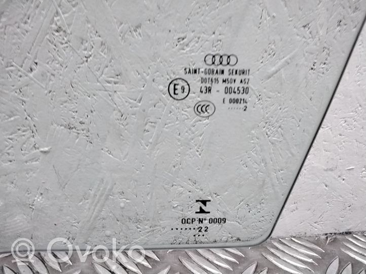 Audi Q5 SQ5 Pagrindinis priekinių durų stiklas (keturdurio) 43R004530