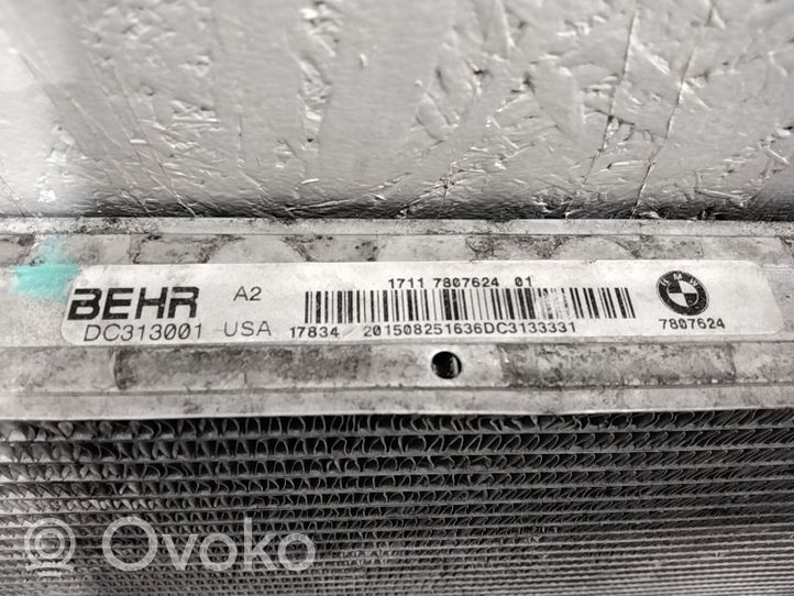 BMW X5 F15 Radiateur de refroidissement 7807624