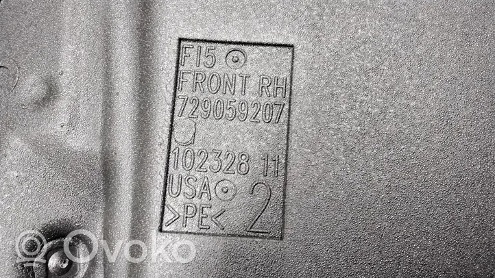 BMW X5 F15 Front door sound insulation 729059207