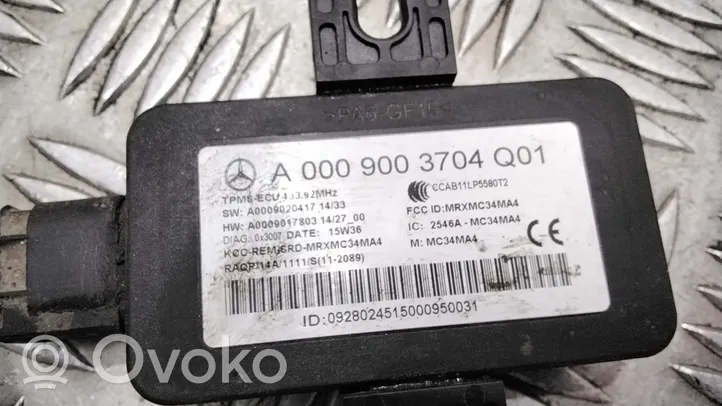 Mercedes-Benz E W212 Padangų slėgio valdymo blokas A0009003704