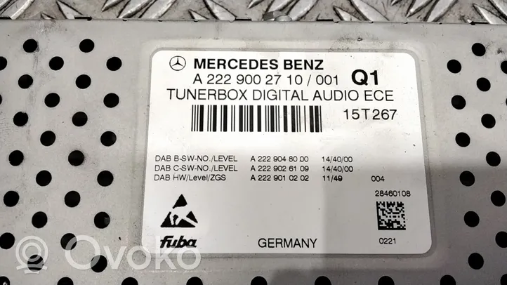 Mercedes-Benz E W212 Wzmacniacz audio A2229002710